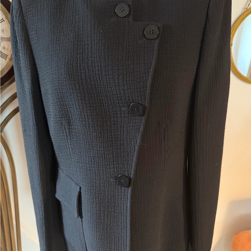 Armani Collezioni Midnight Black Blazer